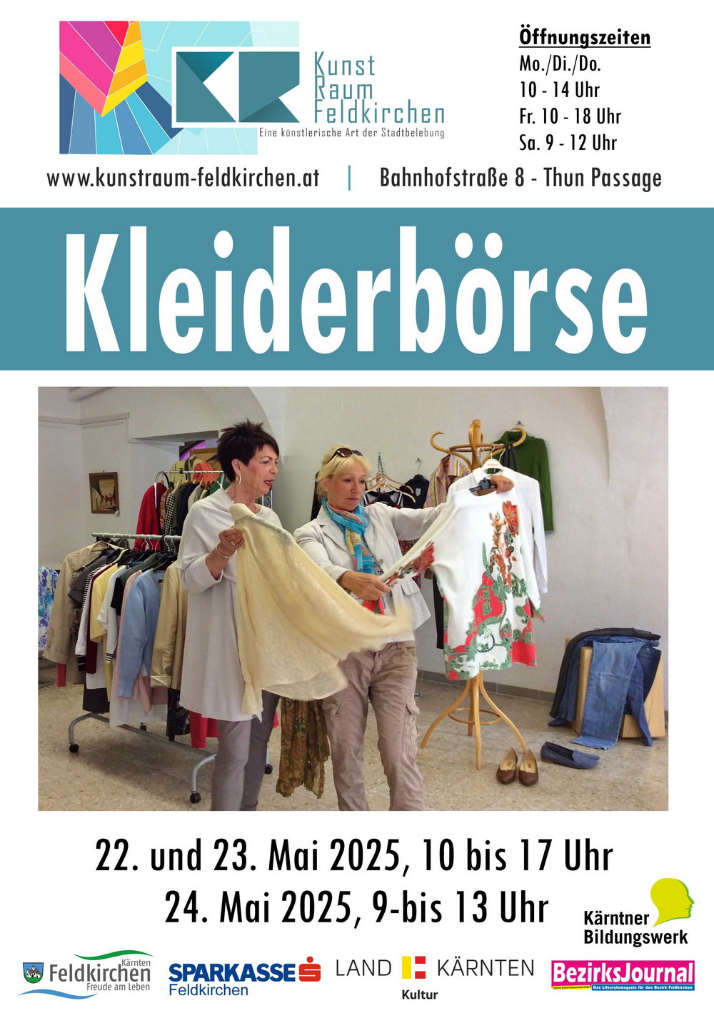 Plakat Kleiderbörse Mai 1kpx