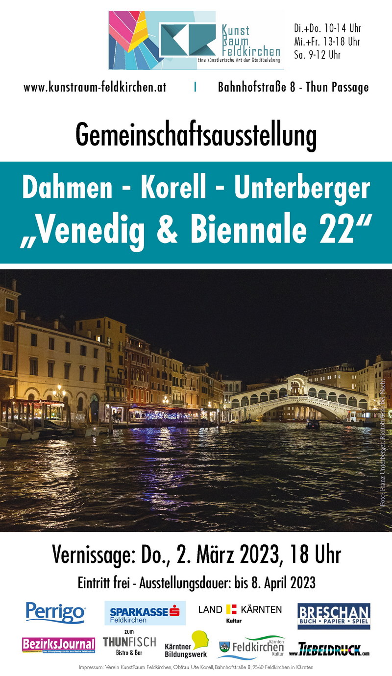 Plakat Venedig Biennale 22